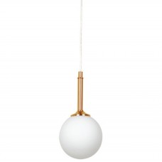 Φωτιστικό Κρεμαστό Μονόφωτο Φ13cm G9 230V Χρυσαφί 4016-1